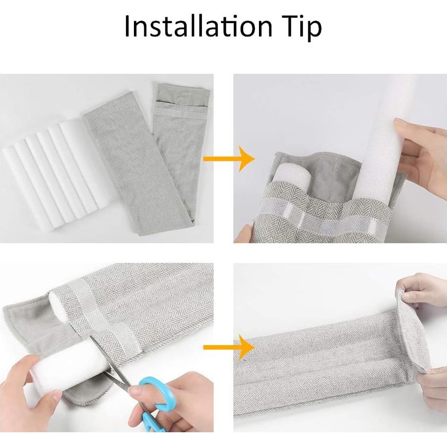 Tope de Puerta VISEMAN 91 cm Aislante y Lavable