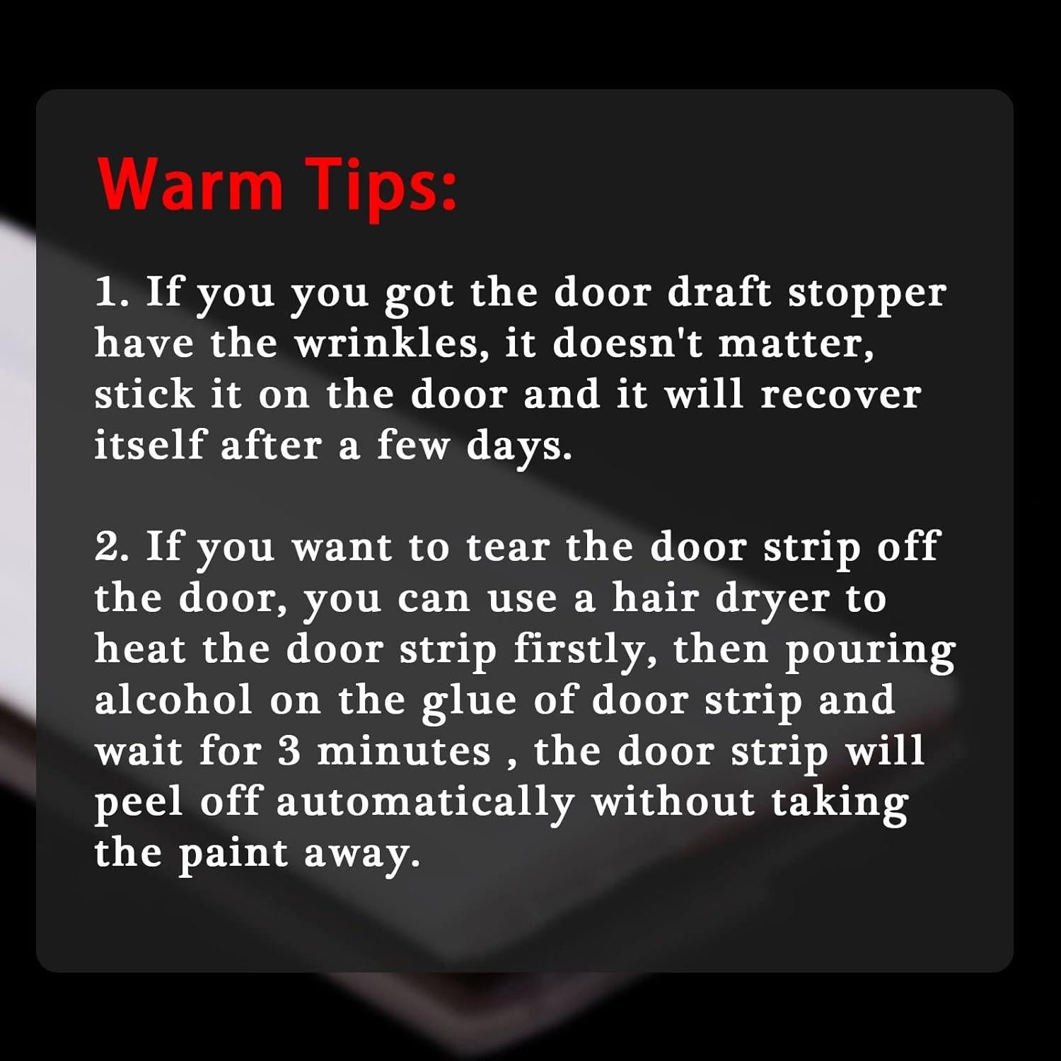 Tapón de Draft Suptikes 3.4" W x 39" L para Puertas