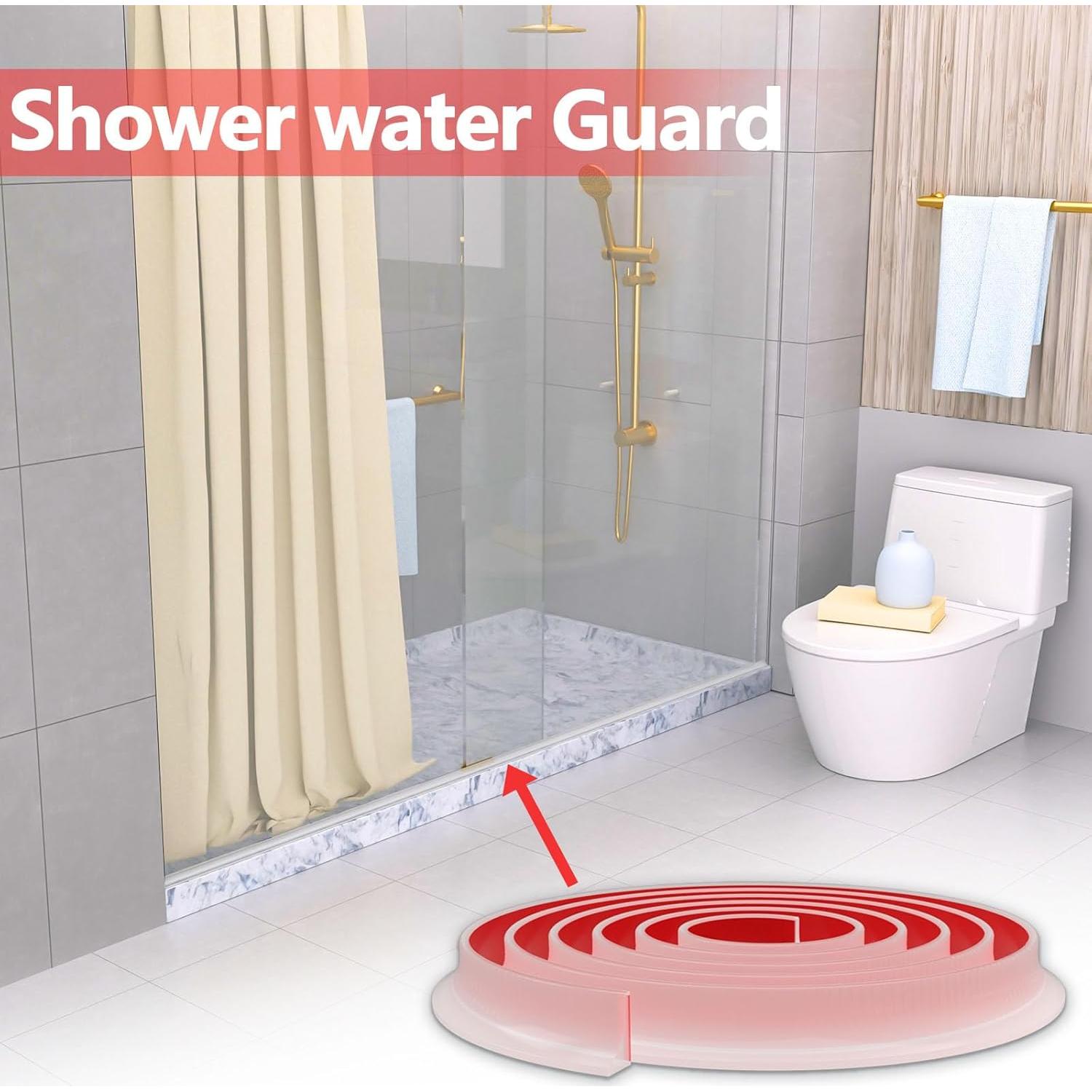 Umbral de Ducha Plegable Raycity 99 cm Silicona Impermeable