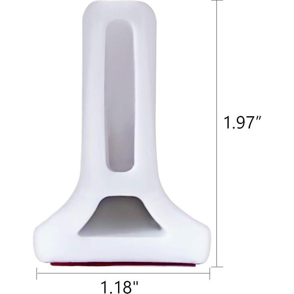 Dique de Ducha Colapsable Duzzy 67 Pulgadas Blanco