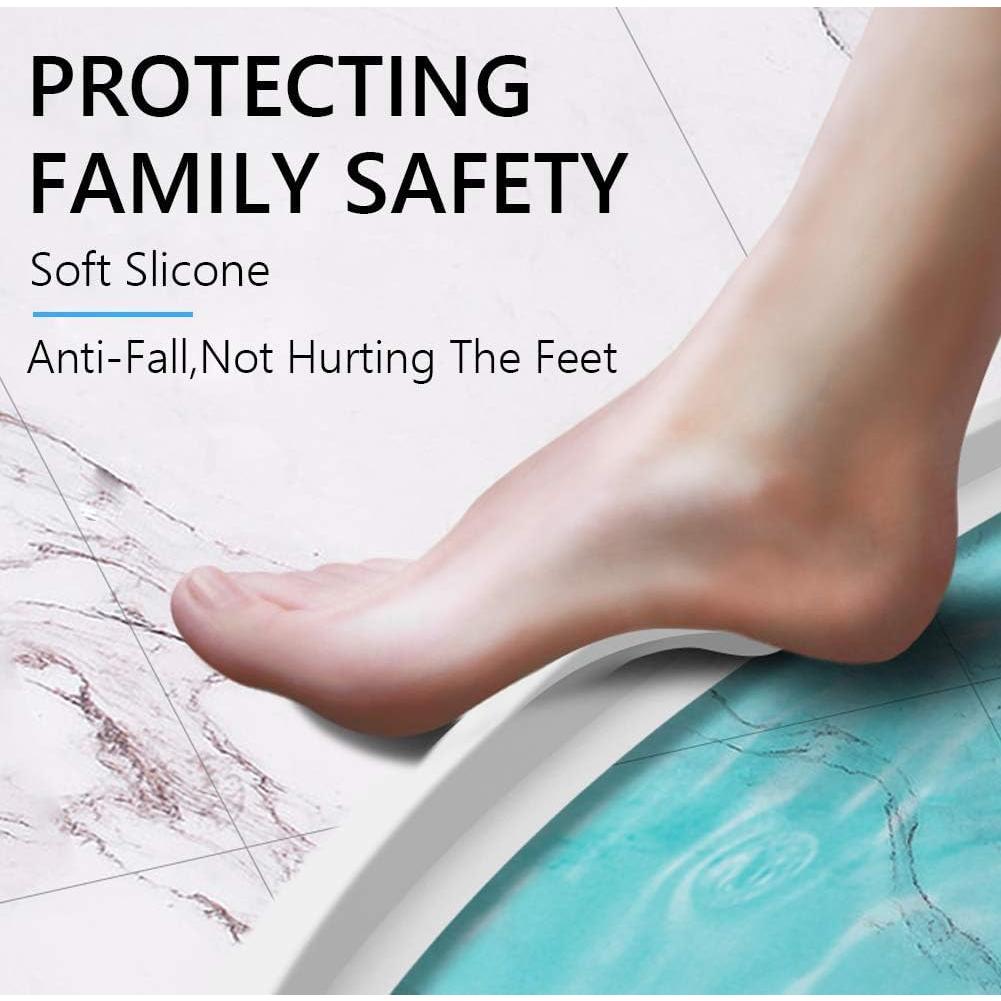 Dique de Ducha Colapsable Duzzy 67 Pulgadas Blanco