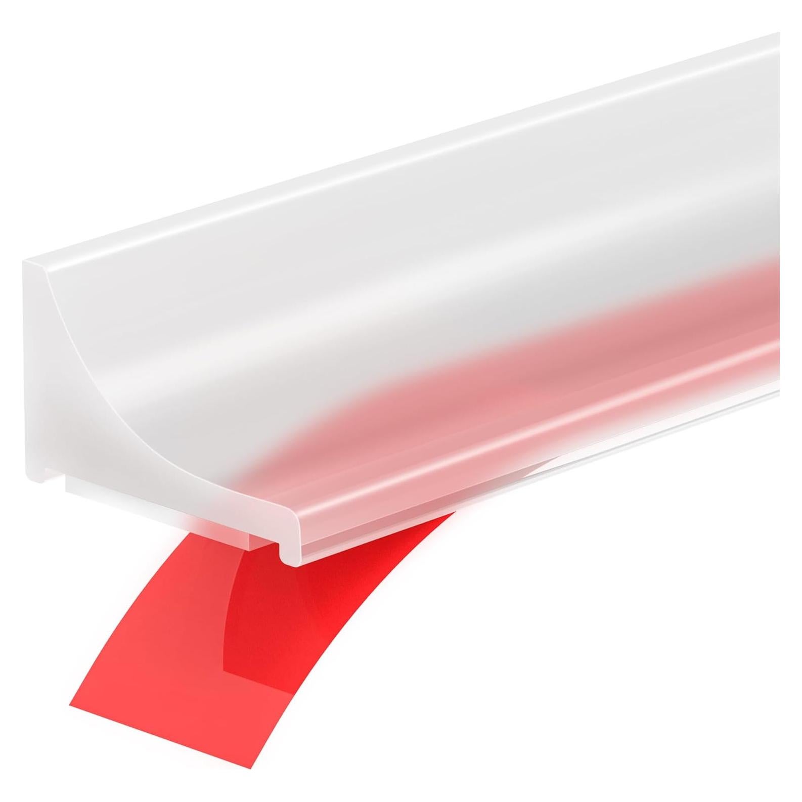 Umbral de Ducha Silicona Transparente 100 cm Zehiels