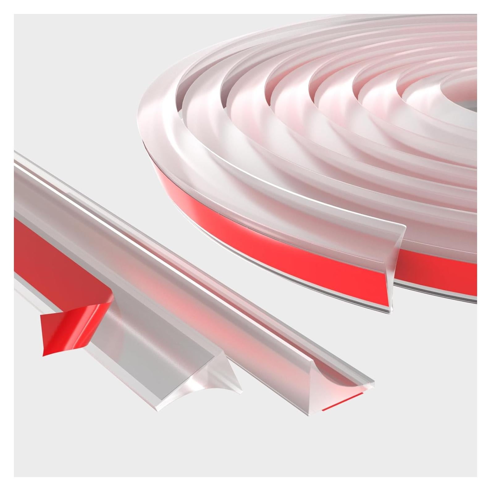 Umbral de Ducha Plegable 100 cm Silicona Autoadhesiva ESUFEIR