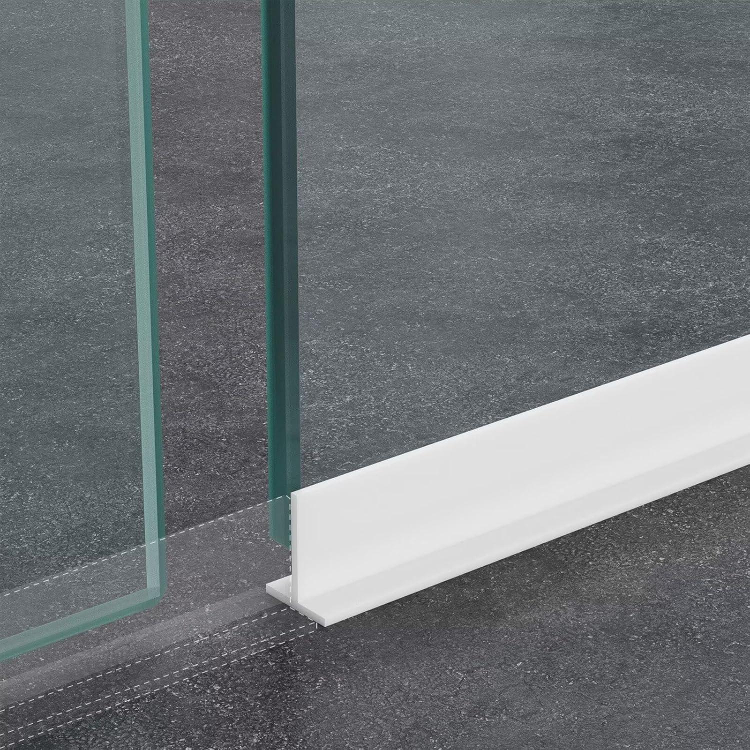 Duzzy Dique de Agua para Ducha 170 cm Tira de Sello Silicona