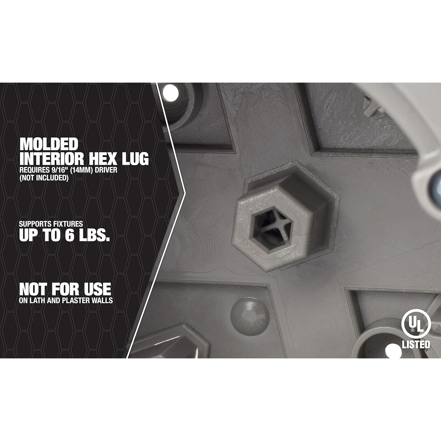 Caja Eléctrica de Techo Southwire MSBST250 Shark Tooth 2,72 kg