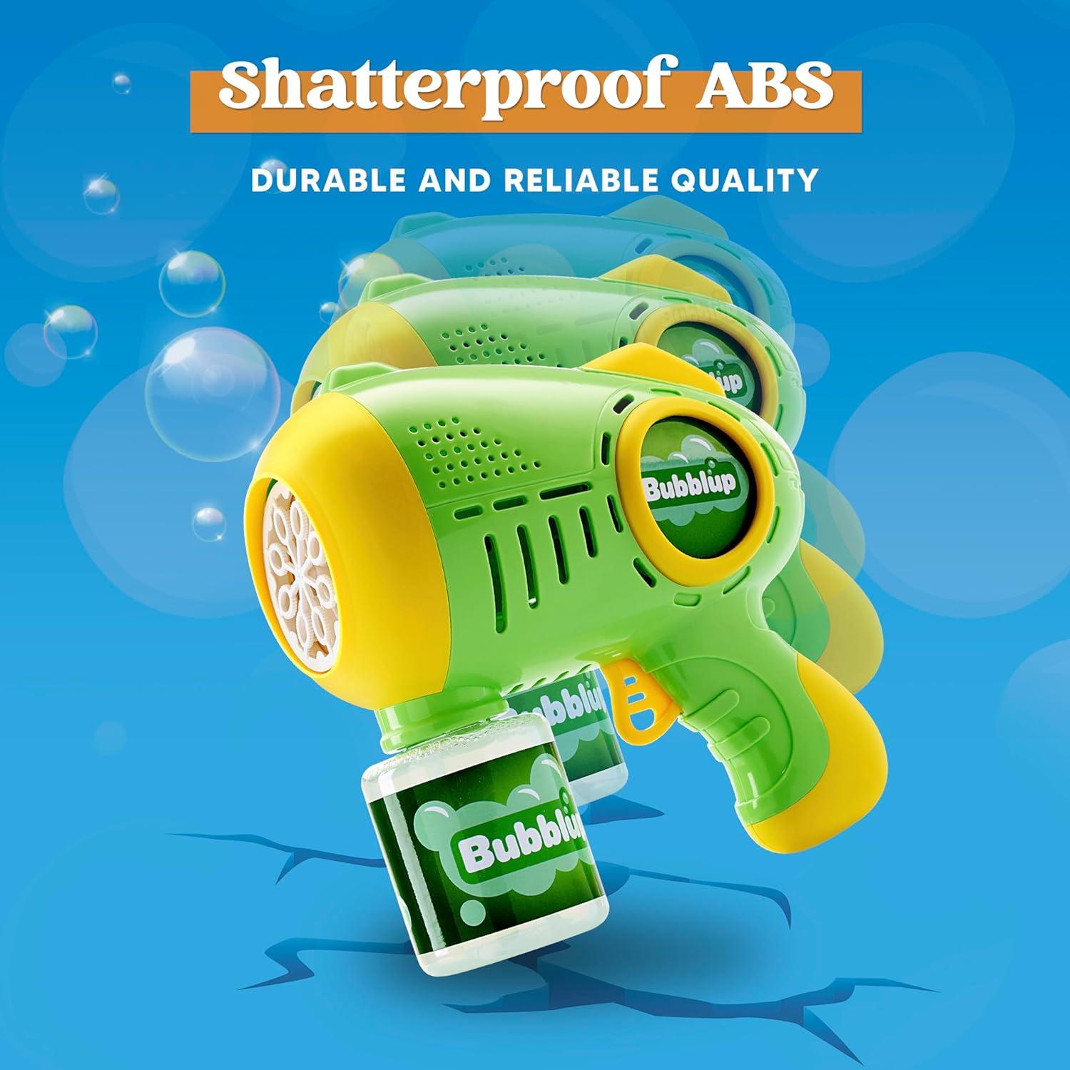 Pistolas de Burbuja JOYIN 2 Paquetes con 4 Botellas Recarga