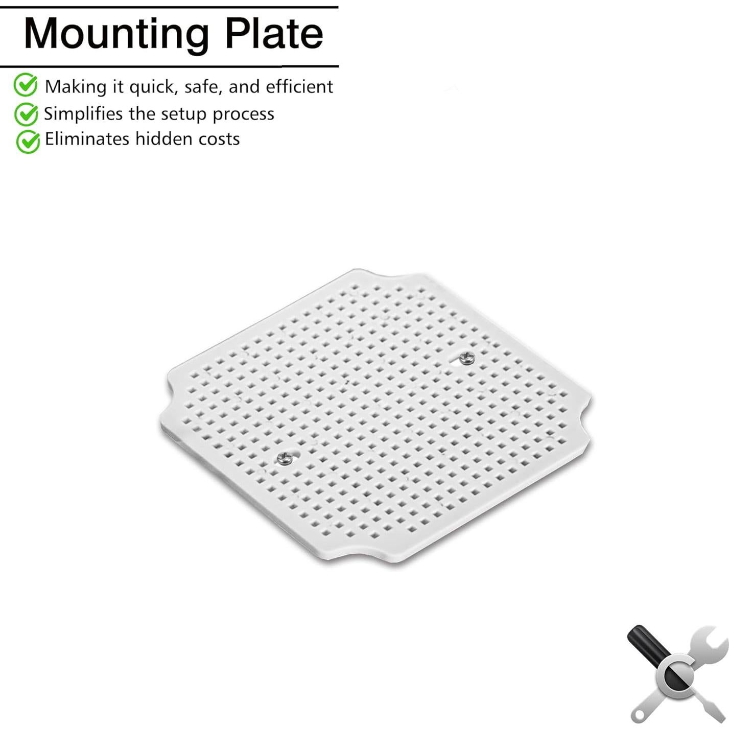 Caja de Conexiones Exterior QILIPSU IP67 Impermeable 12.7x12.7x7.6cm