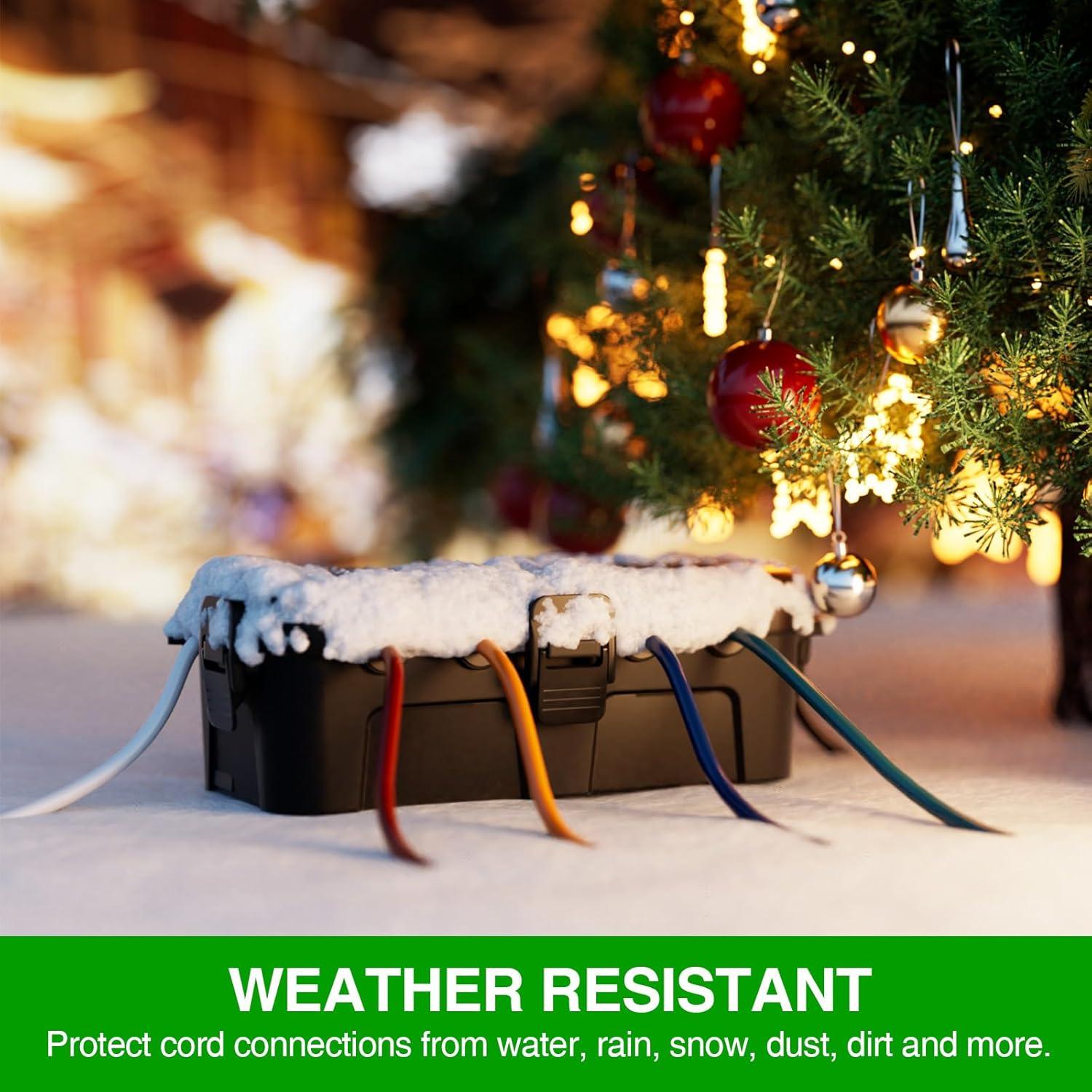 Caja Eléctrica Exterior Flemoon IP54 29x13x10 cm 6 Puertos