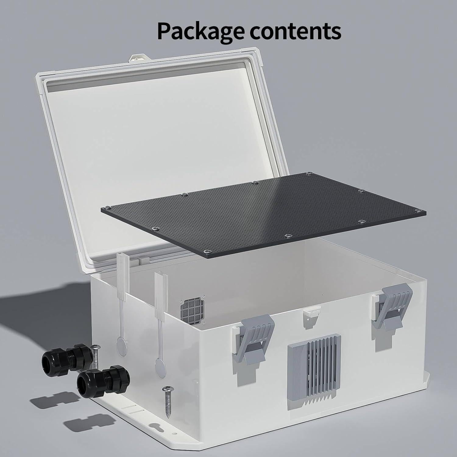 Caja de Conexiones Eléctricas para Exterior 33cm x 23cm