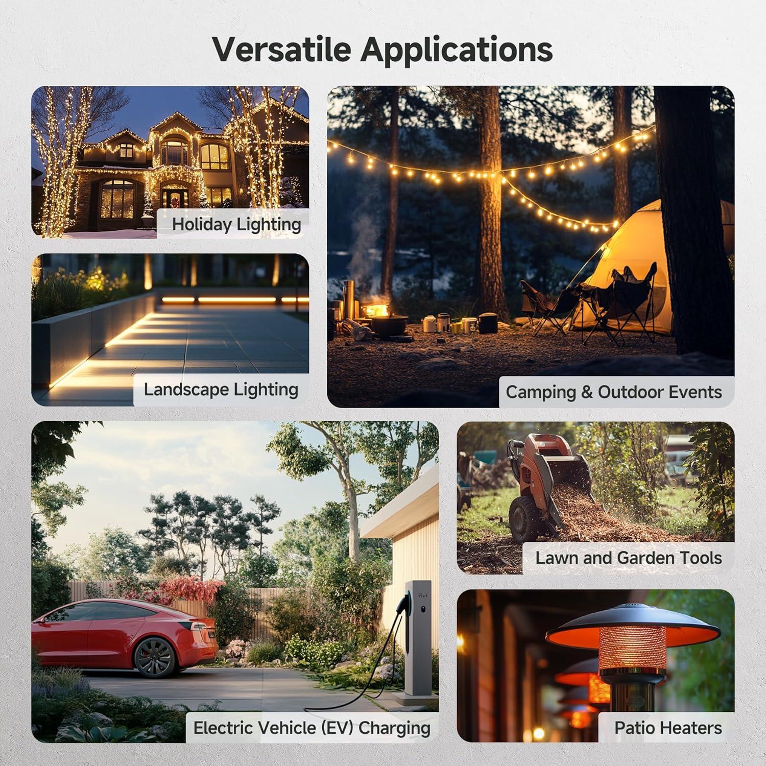 Caja Eléctrica Exterior Impermeable Cable Matters 33x22x13cm