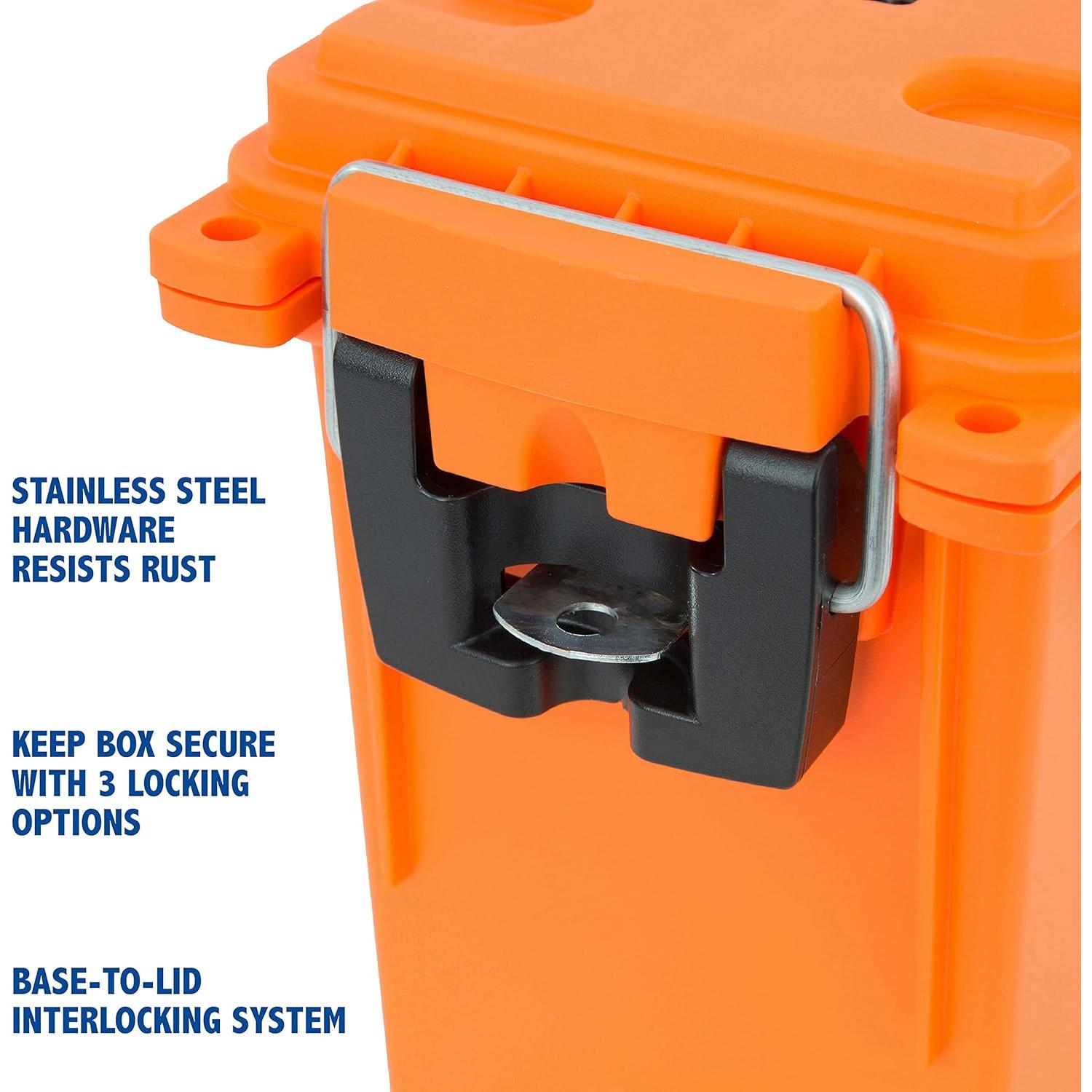 Caja de Almacenamiento Marina Sheffield 12680 Naranja 4.1L