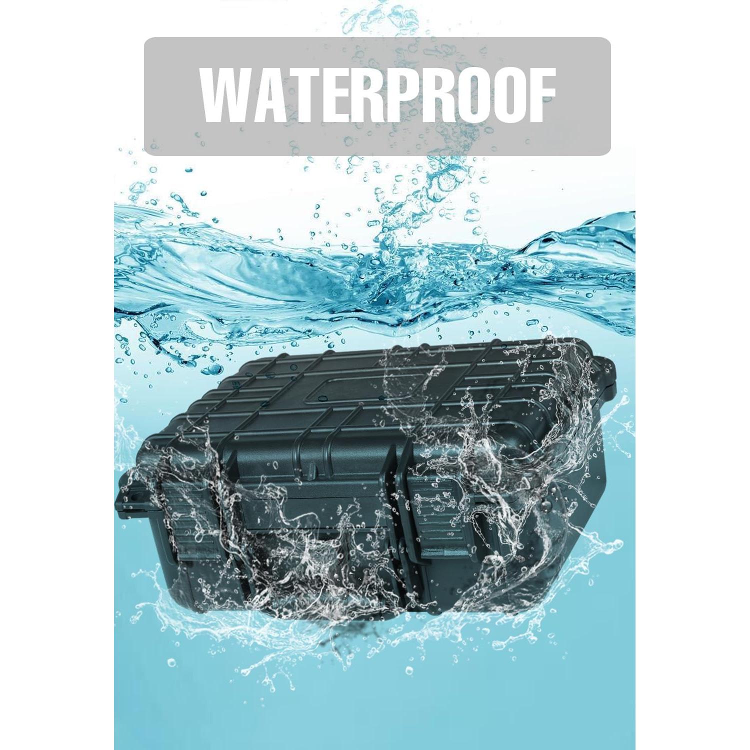 Estuche Protector Impermeable JACK BOSS 35x29x15 cm Negro