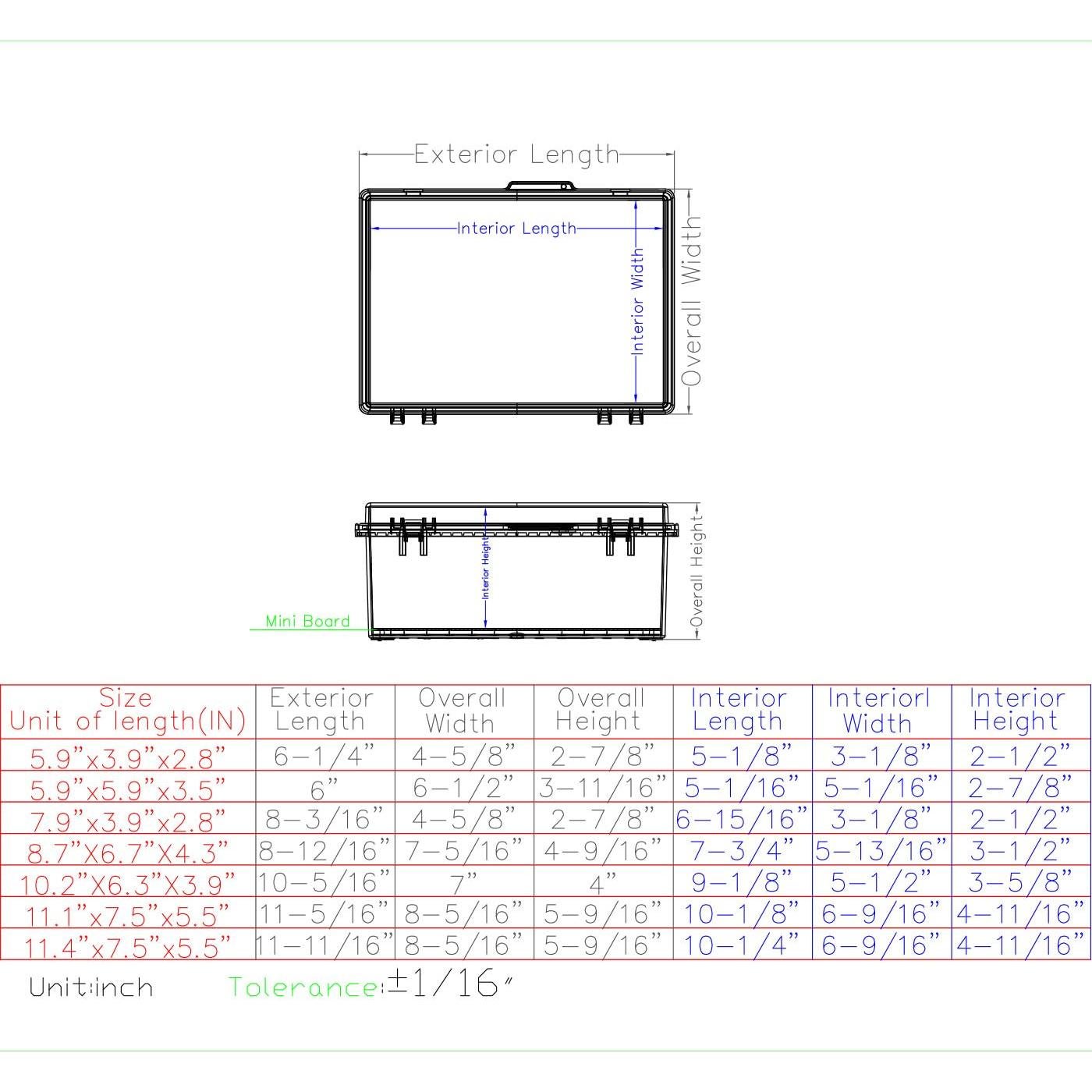 Caja de Conexiones Impermeable IP67 LuSumtly 280x190x140mm