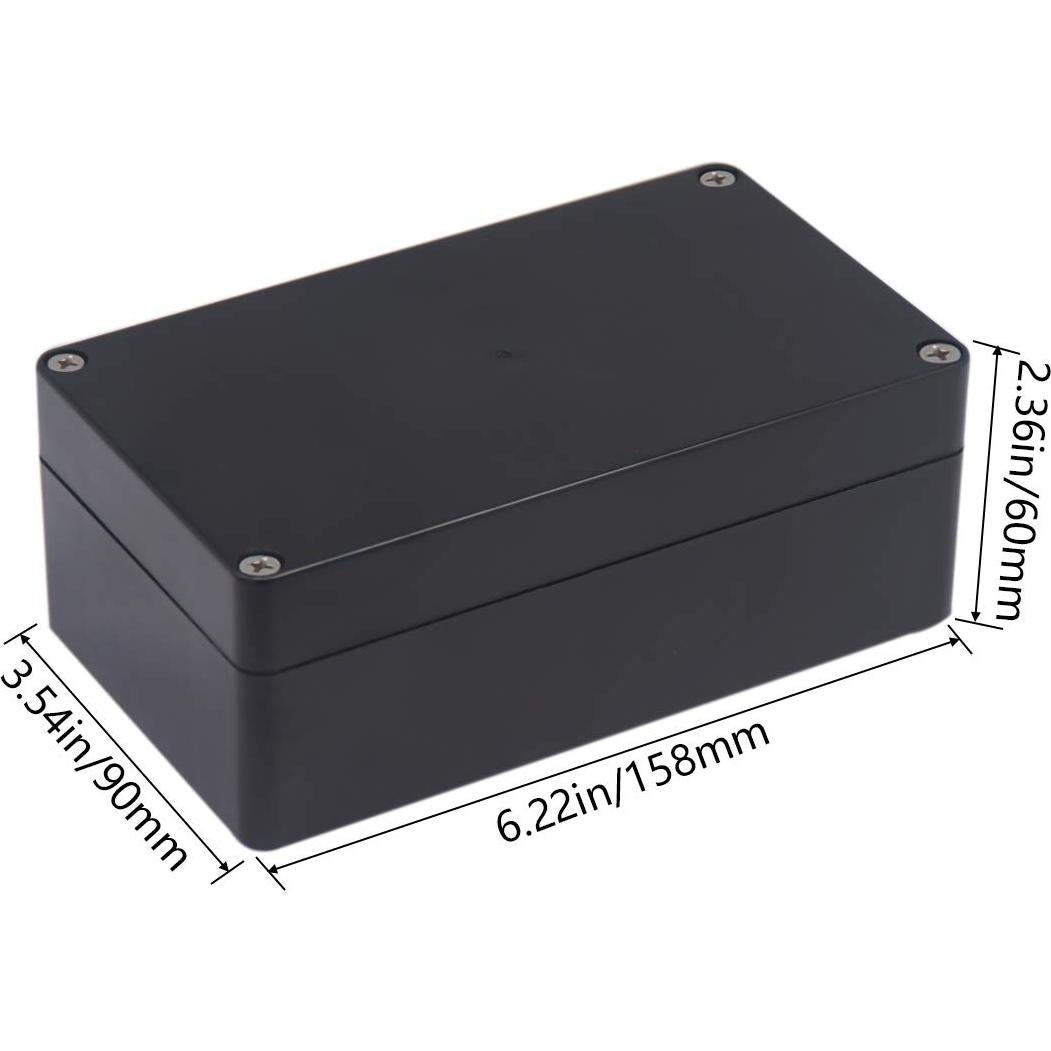 Caja de Proyecto Raculety IP65 Negra 158x90x60mm