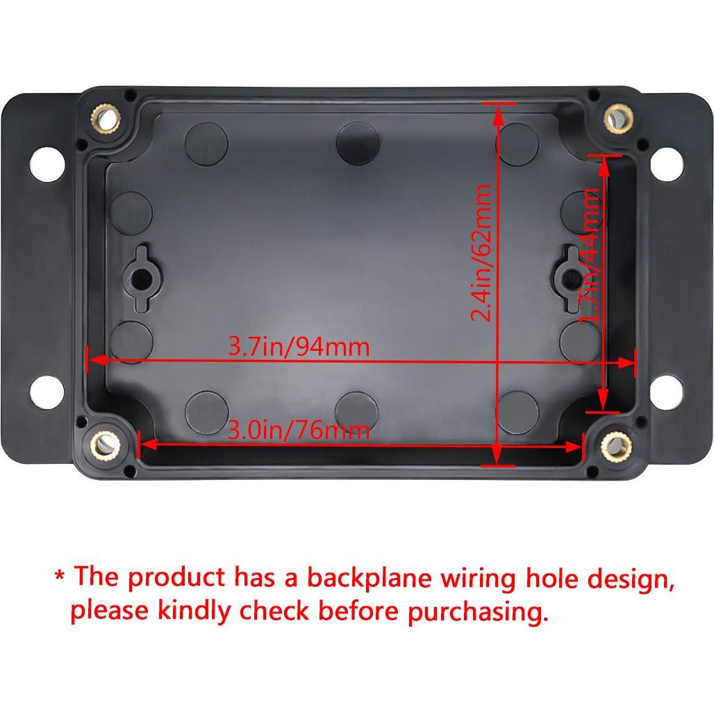 Caja de Conexiones IP65 LMioEtool 100x68x50mm Plástico ABS