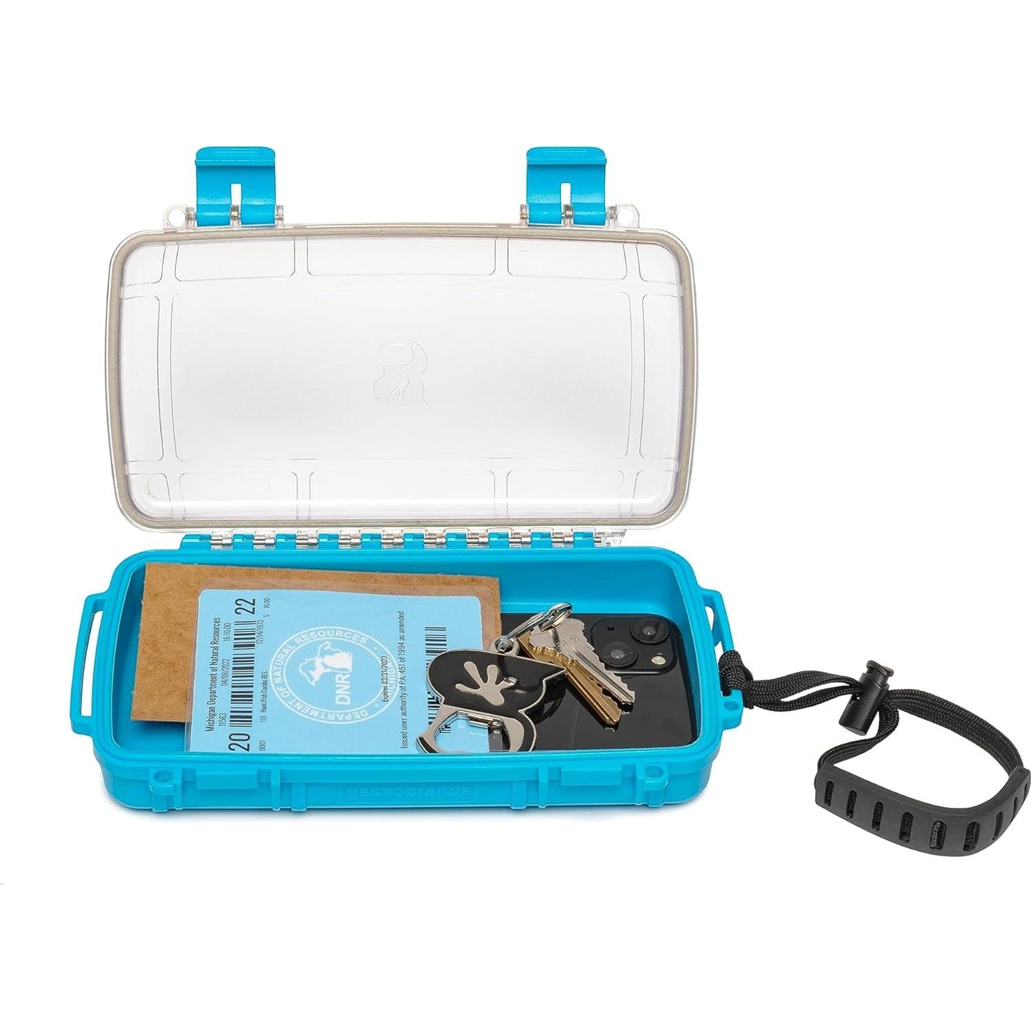 Caja Secadora Impermeable Geckobrands Mediana Azul 0.7L