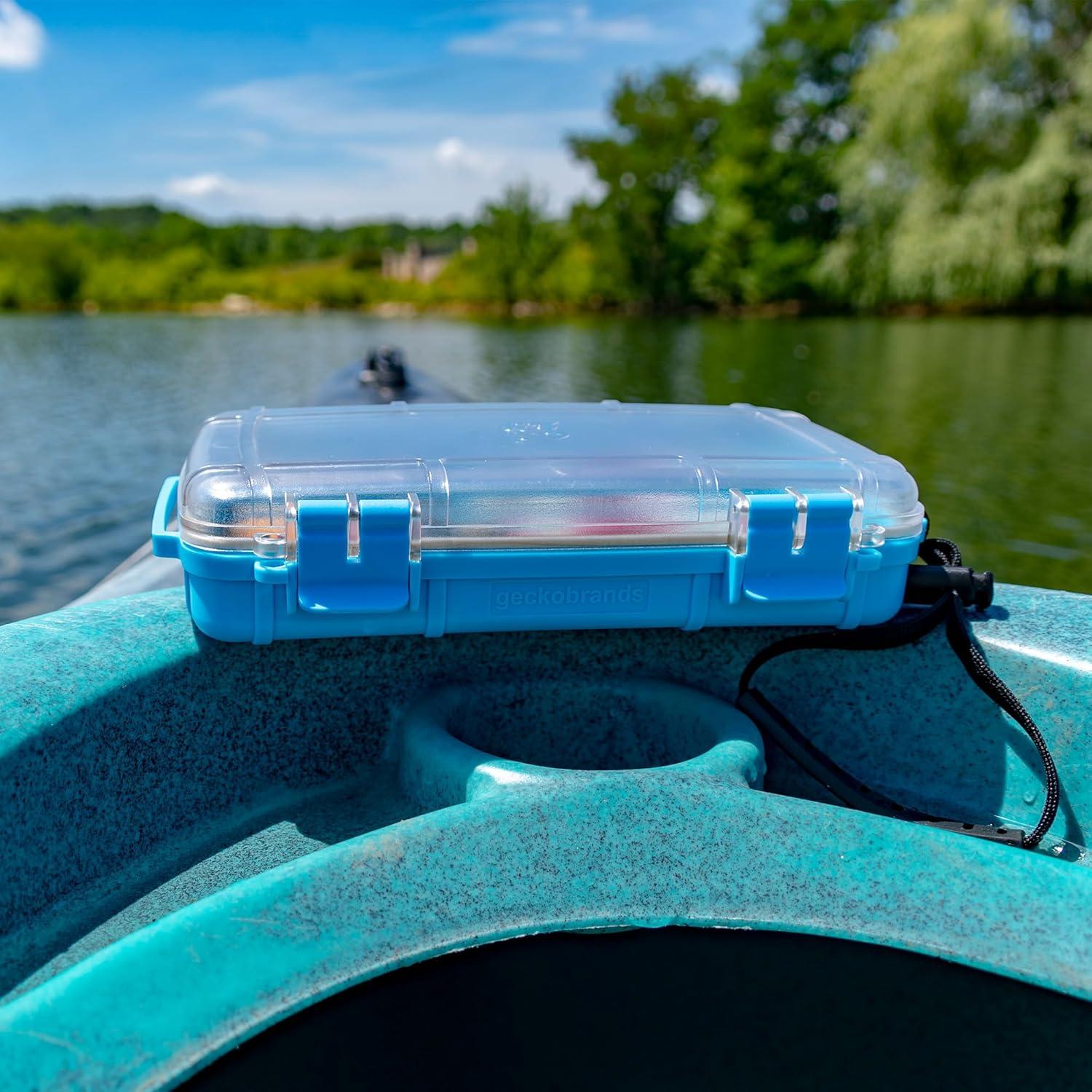 Caja Secadora Impermeable Geckobrands Mediana Azul 0.7L
