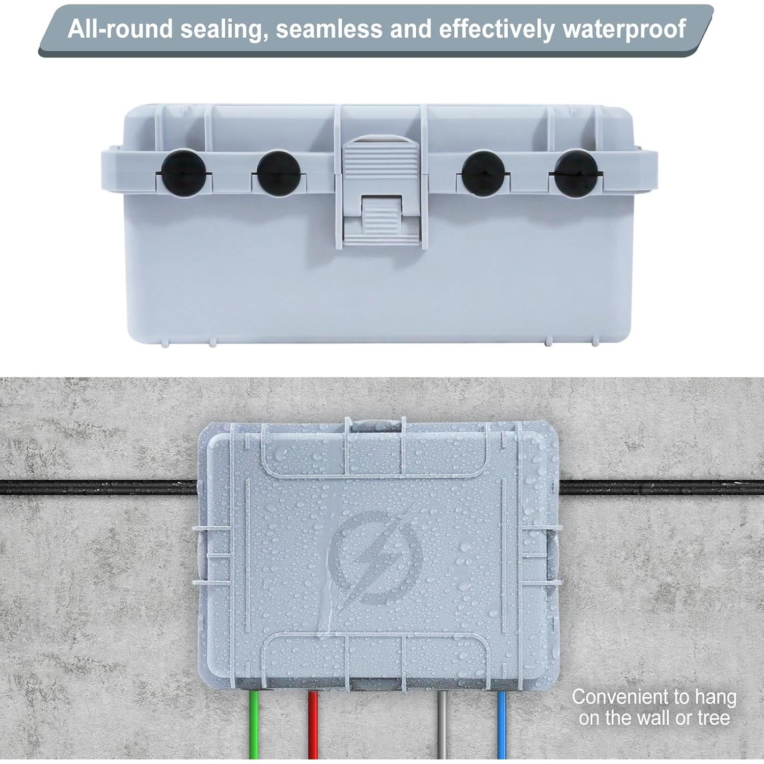 Caja Eléctrica Exterior Impermeable OUTDSPLY 32x23x13 cm