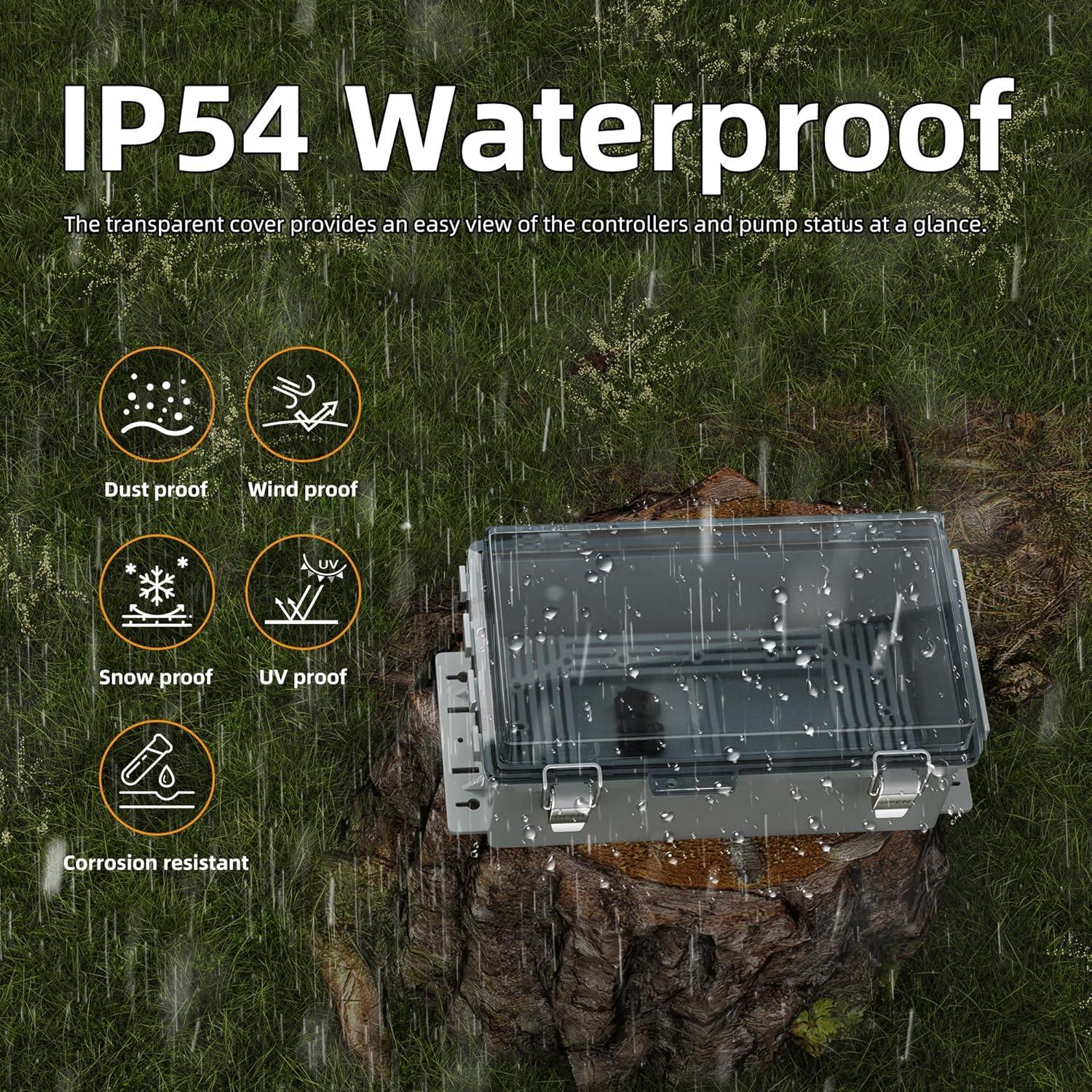 Cubierta de Cable de Extensión Joinfworld 20.57x10.67x9.65cm