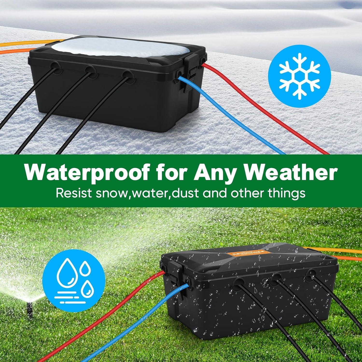 Caja Eléctrica Exterior Grande Blumway IP54 31.75x21.59x12.7cm