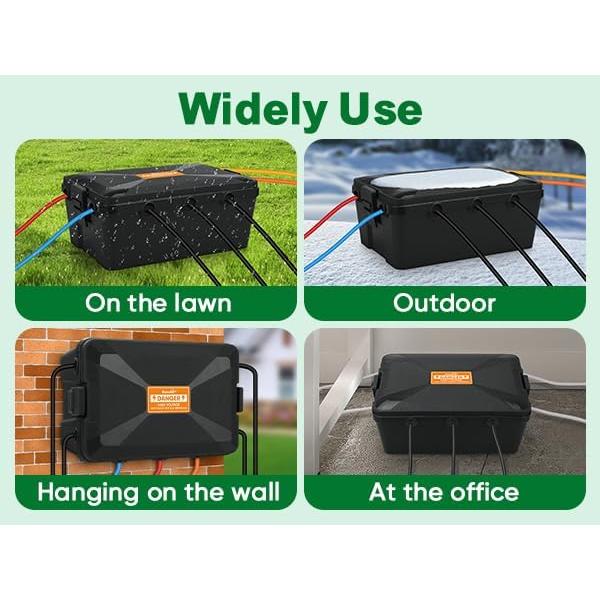 Caja Eléctrica Exterior Grande Blumway IP54 31.75x21.59x12.7cm