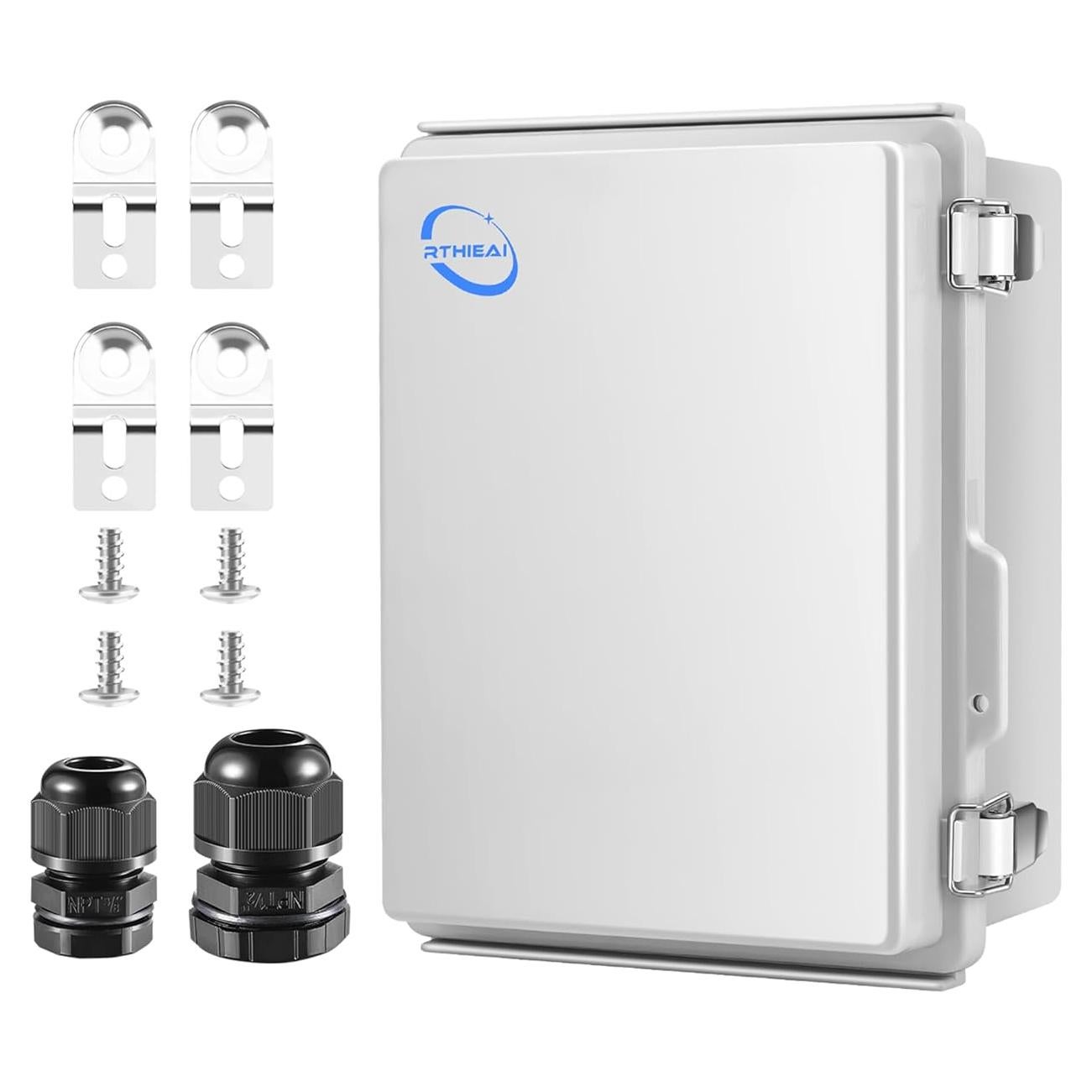 Caja de Conexiones Exterior IP67 RTHIEAI 22x17x11cm Gris