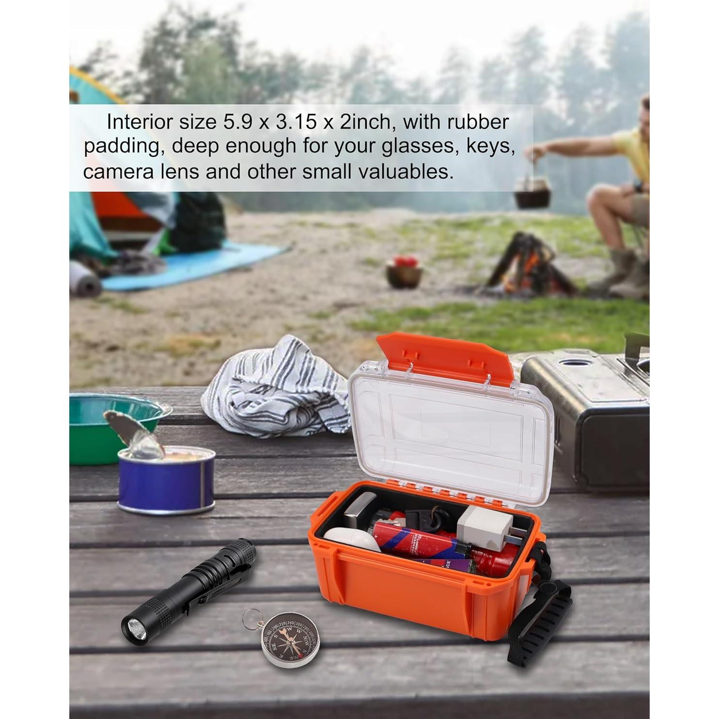 Caja Secadora Impermeable Hlotmeky Naranja 17x12x9 cm