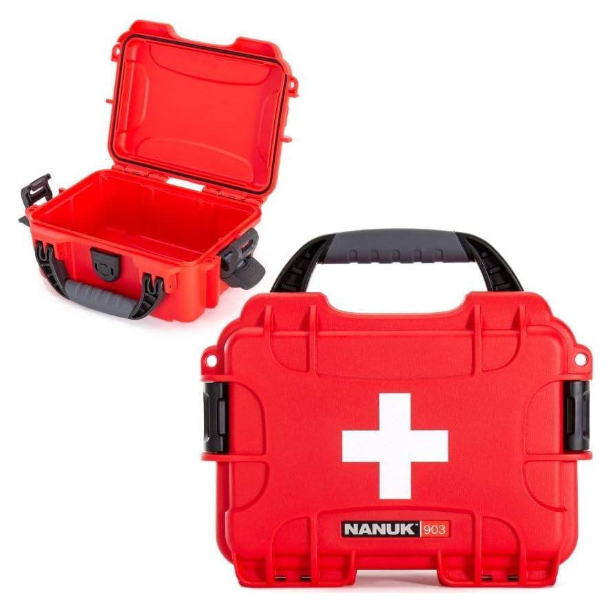 Caja de Primeros Auxilios NANUK 903 Impermeable 188x124x79mm