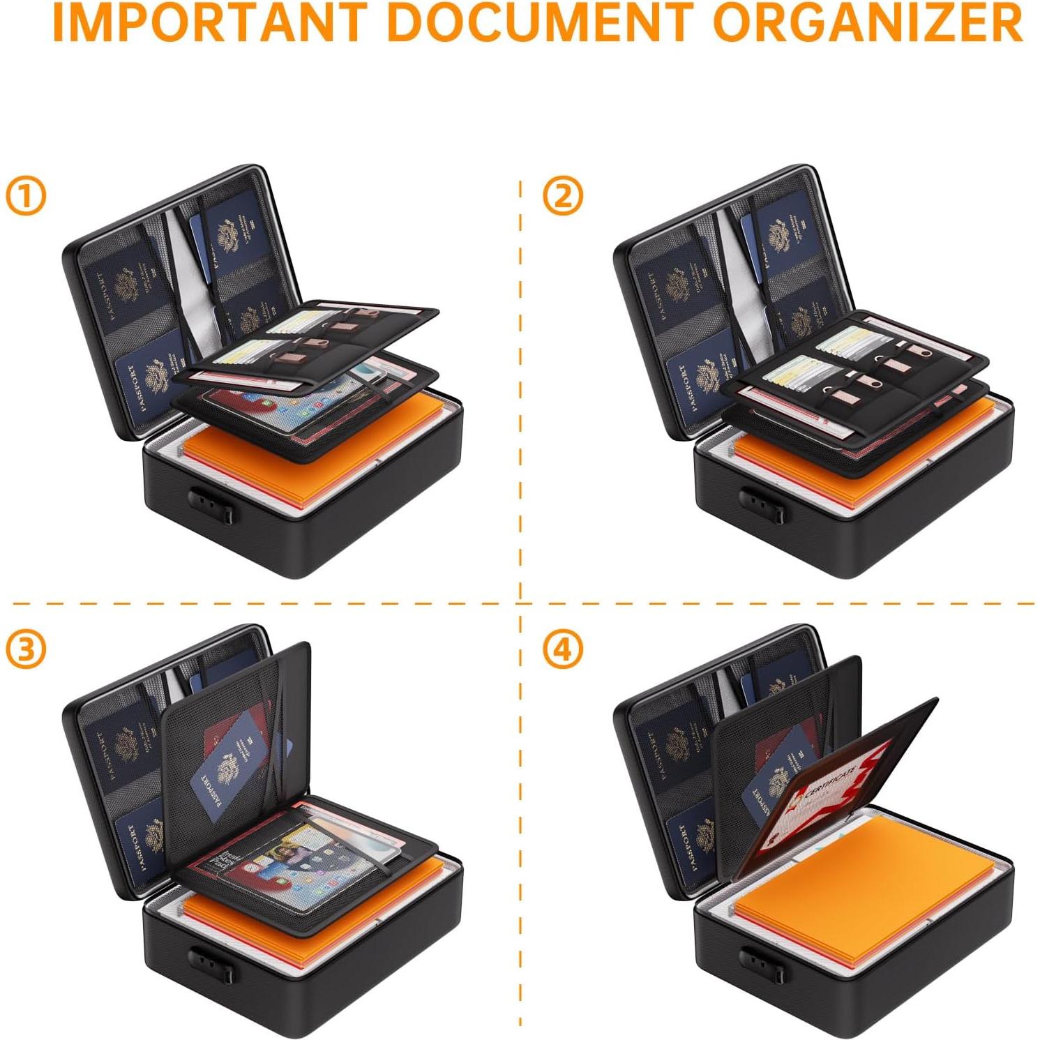 Organizador de Documentos DocSafe 5200°F A Prueba de Fuego y Agua