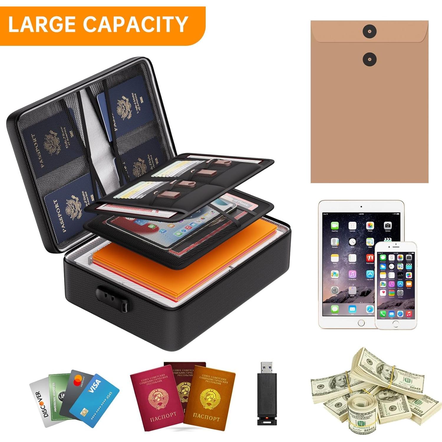 Organizador de Documentos DocSafe 5200°F A Prueba de Fuego y Agua