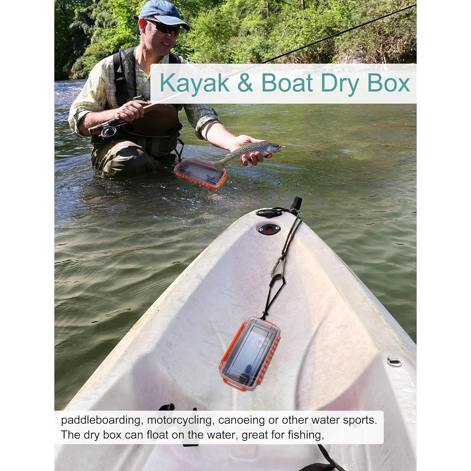 Caja Secadora Impermeable Avlcoaky 19.56x9.40cm Naranja