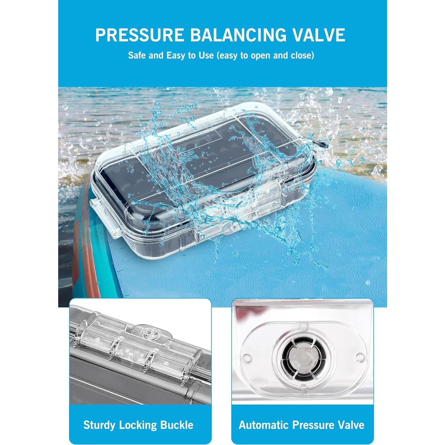 Caja de Almacenamiento Impermeable V BESTLIFE 19x12cm EDC