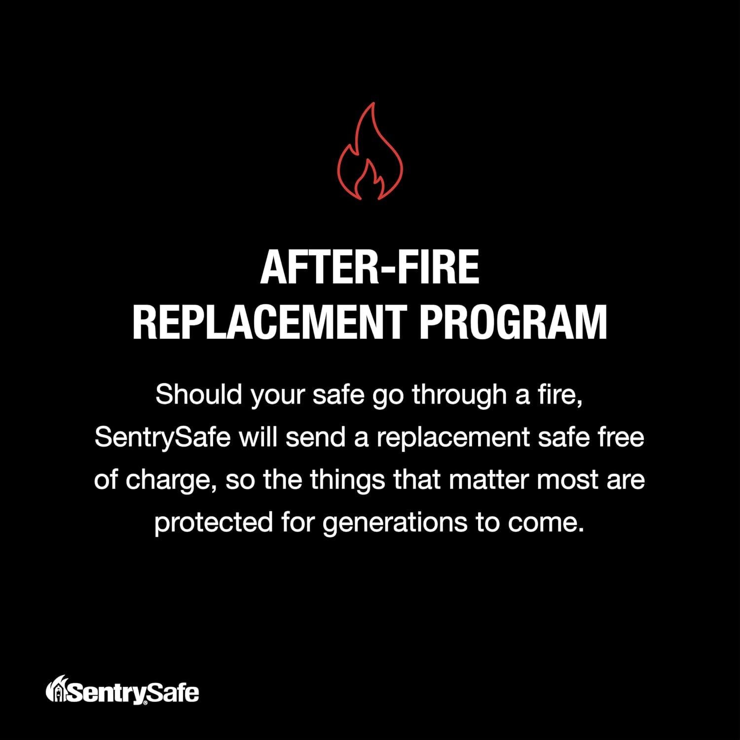 Caja Fuerte SentrySafe a Prueba de Fuego y Agua 0.28 Pies³