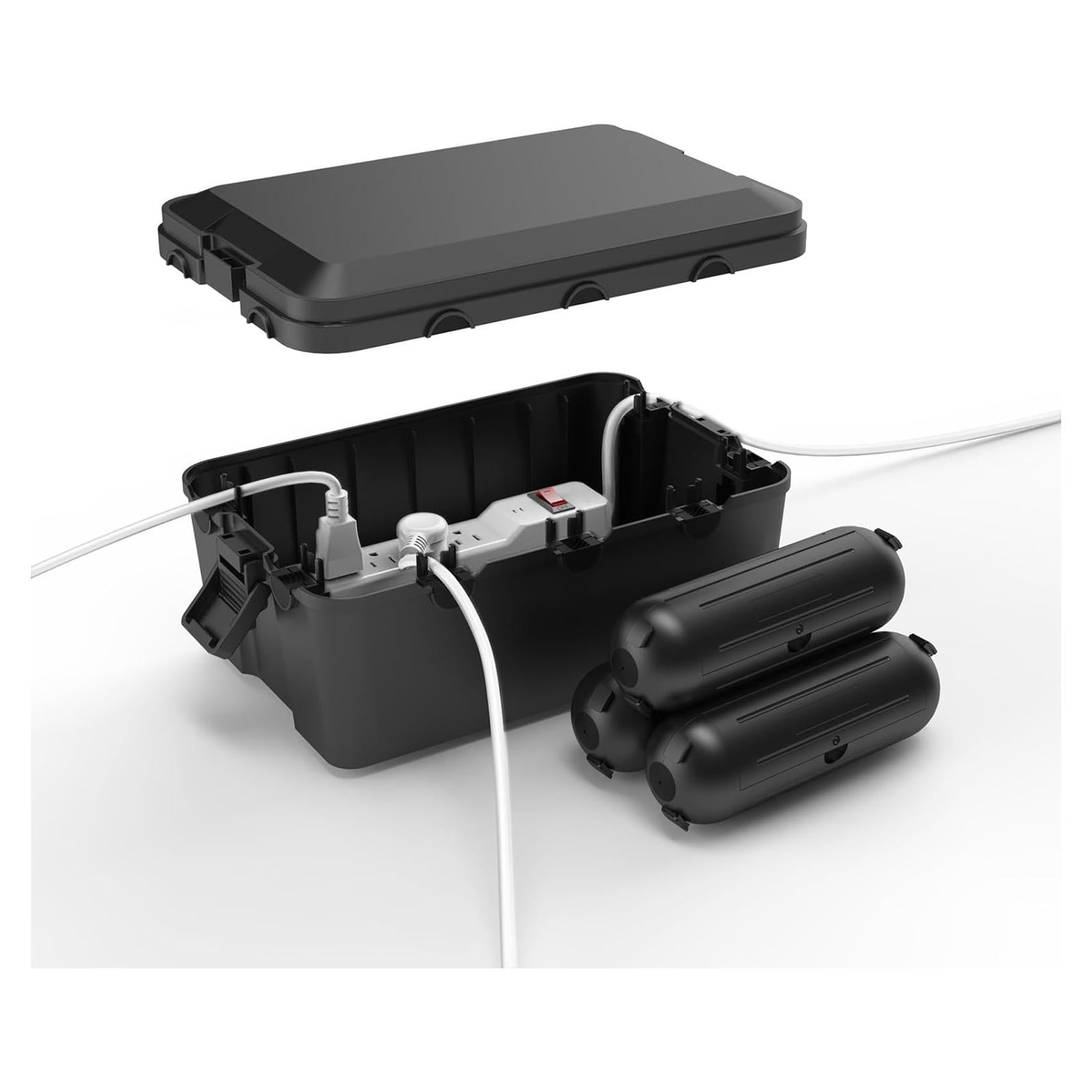 Caja Eléctrica Exterior Impermeable PLUGTUL - Paquete de 4