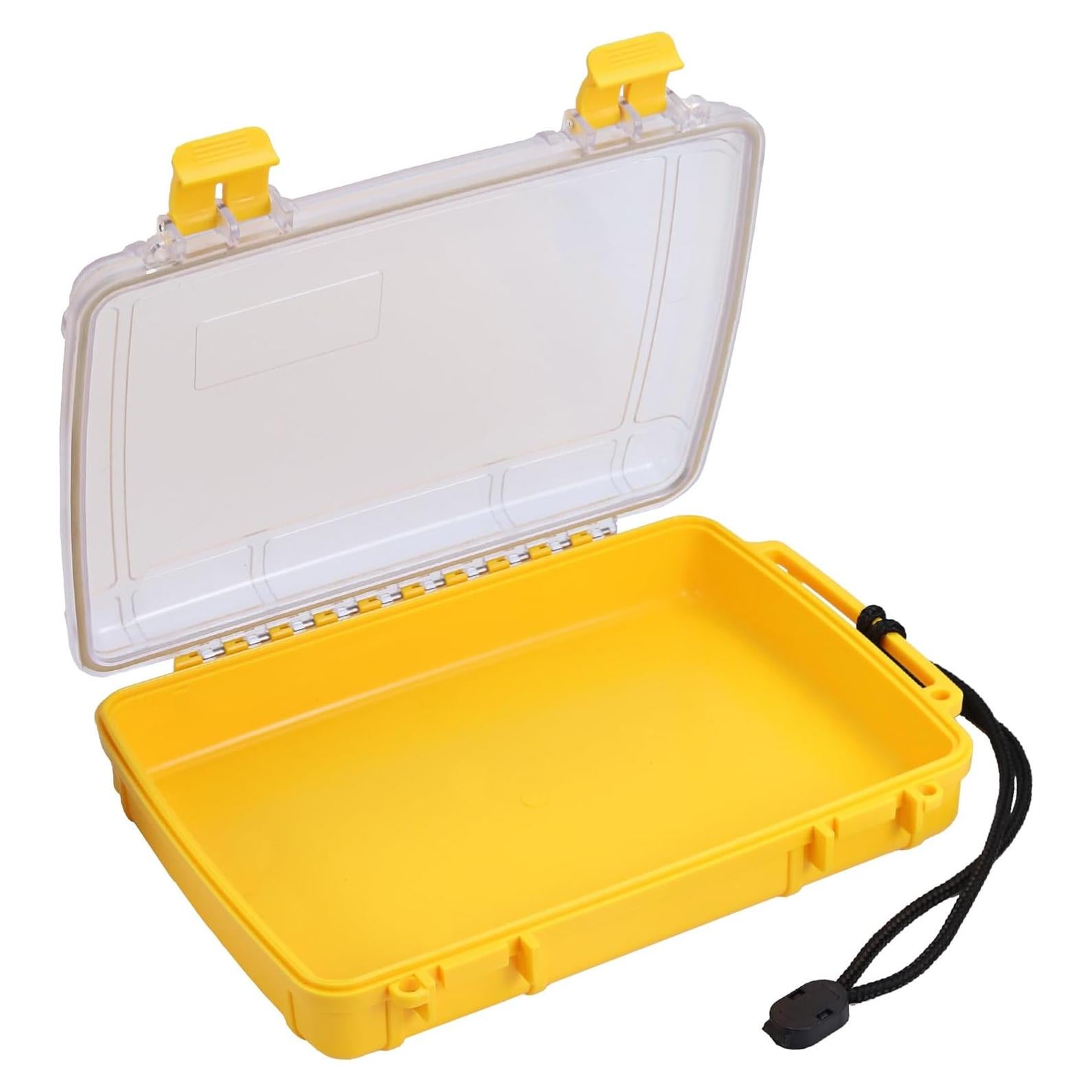 Caja Secadora Impermeable Avlcoaky Amarilla 23,88x16,51 cm