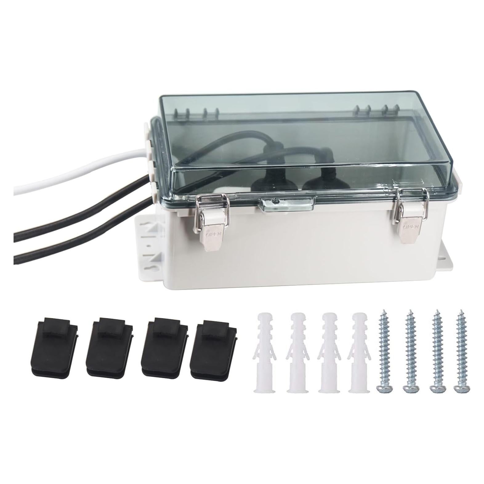 Caja Eléctrica Exterior Impermeable IP55 LuSumtly 22.6x12.4cm