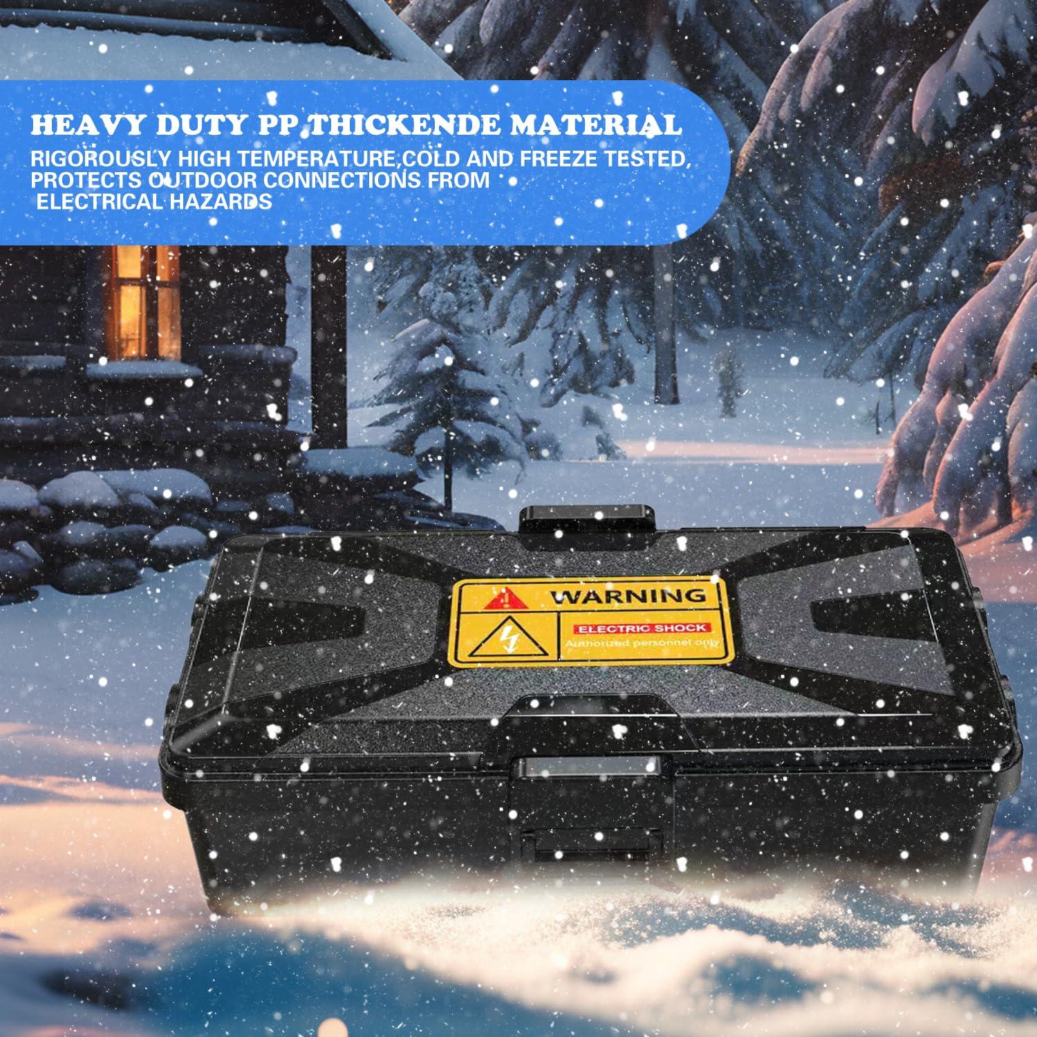 Caja Eléctrica Exterior IP54 FZDSY Mediana Negra