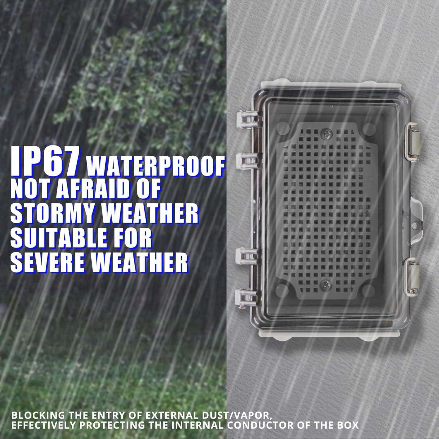 Caja Eléctrica Impermeable MAKERELE 150x100x70mm IP67