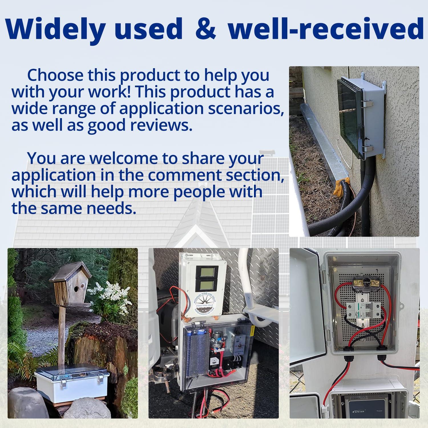 Caja Eléctrica Impermeable MAKERELE 150x100x70mm IP67