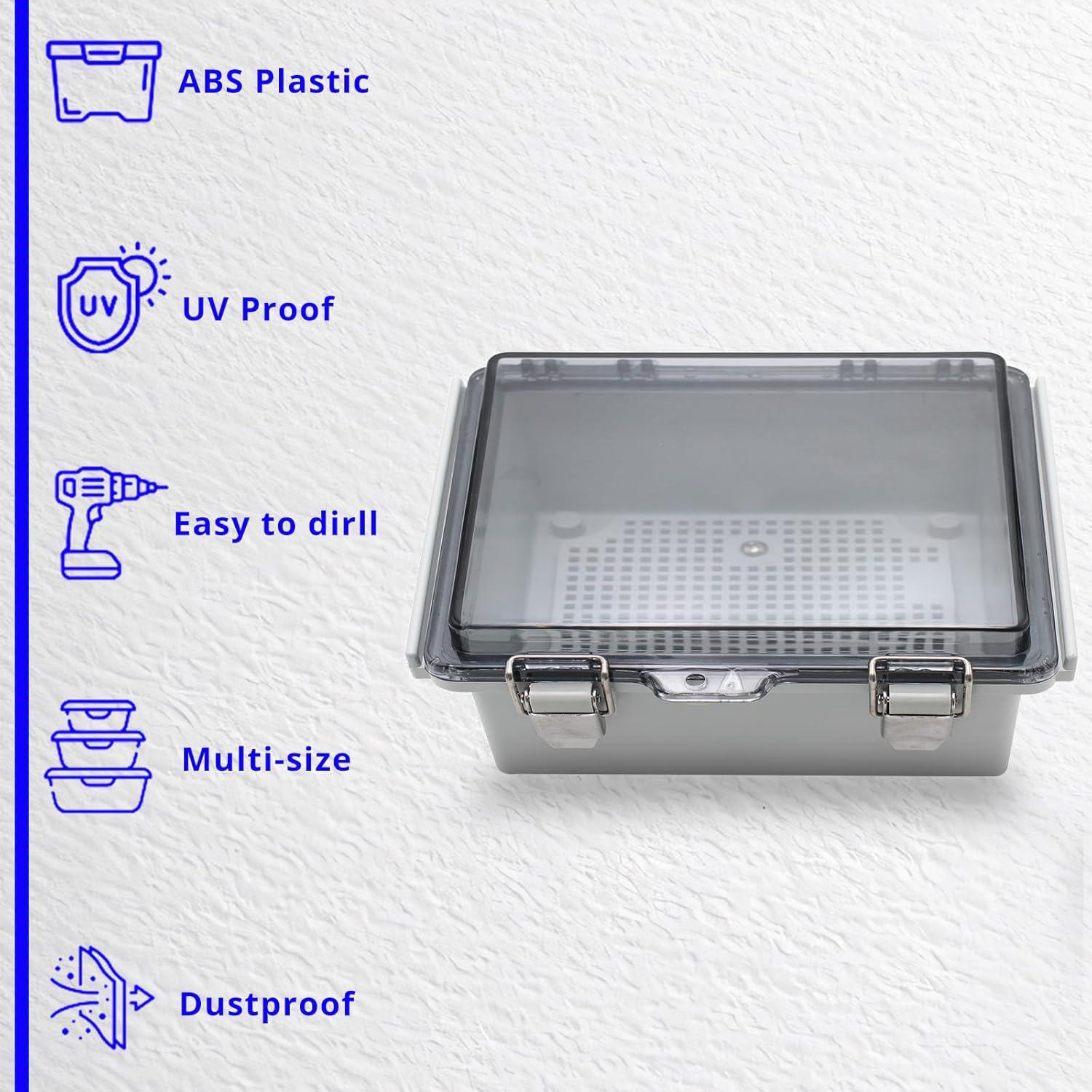 Caja Eléctrica Impermeable MAKERELE 150x100x70mm IP67