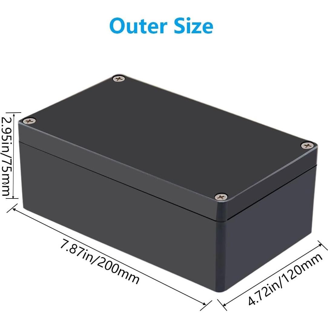 Caja de Proyecto Impermeable Otdorpatio 20x12x7.5cm IP67