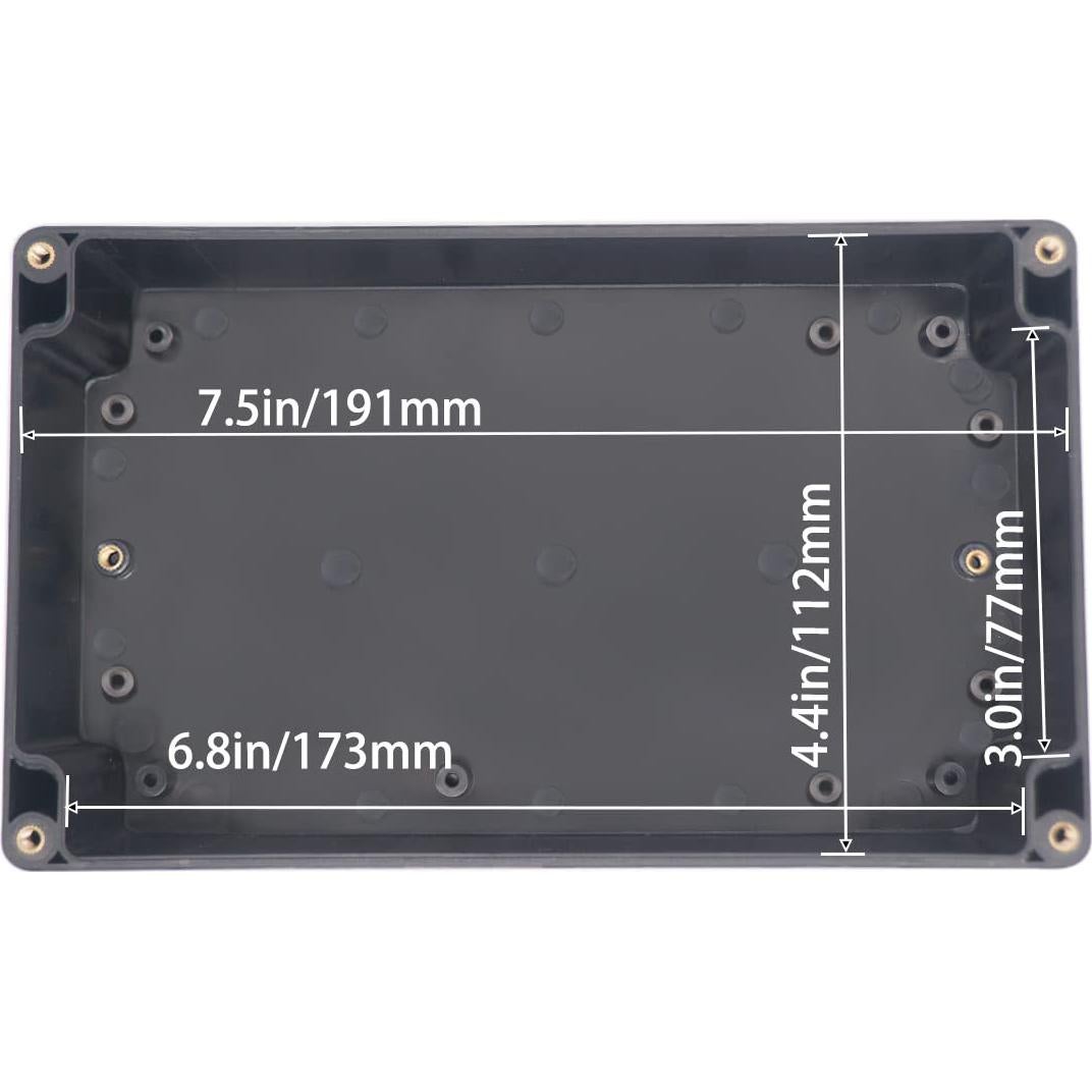 Caja de Conexiones Impermeable YETLEBOX IP67 200x120x75mm