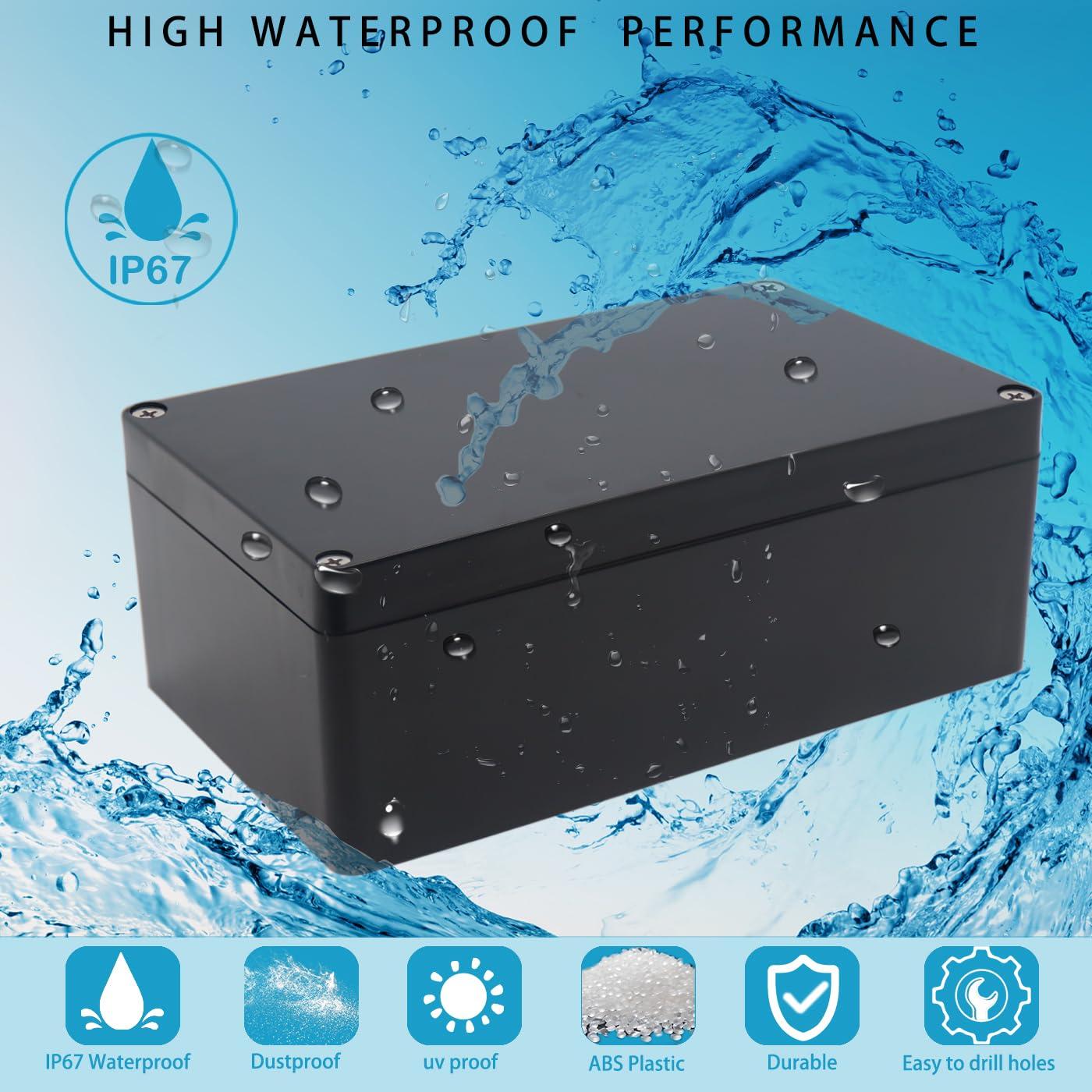 Caja de Conexiones Impermeable YETLEBOX IP67 200x120x75mm