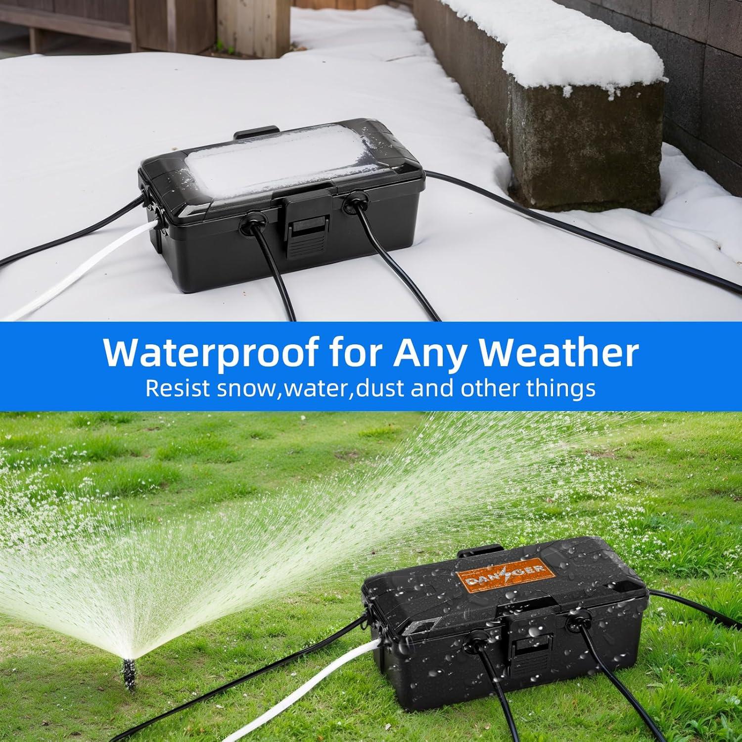 Caja Eléctrica Exterior Mediana Blumway IP54 25,4x15x9,4cm