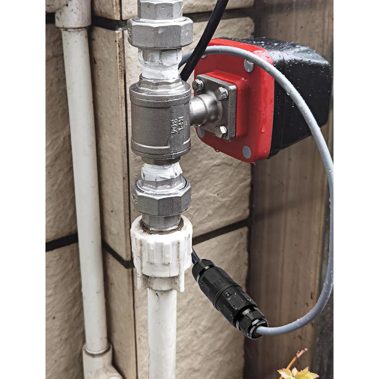 Paquete de 3 Cajas de Conexión SARDVISA IP68 4-10mm