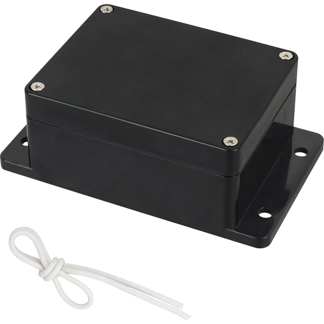 Caja de Conexiones IP65 ABS Negra 11.5x9.0x5.5 cm 1 Unidad