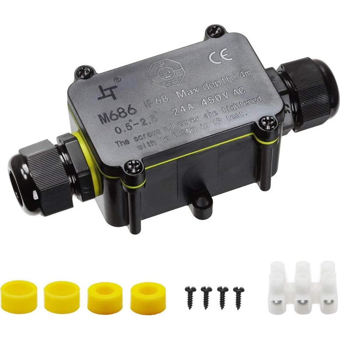 Caja de Conexiones FX IP68 2 Vías M20 Rango 5-12mm