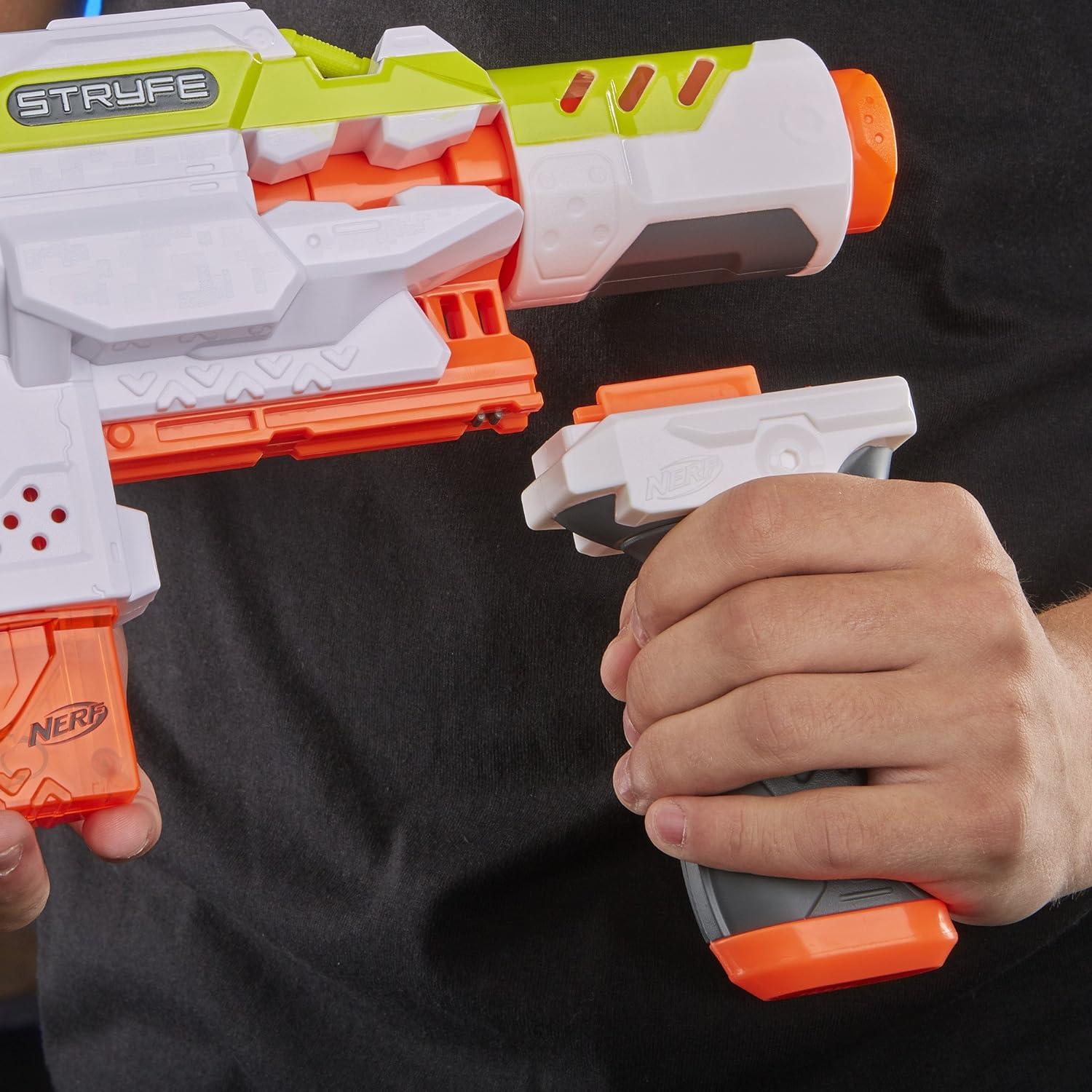 Nerf Modulus Stryfe Blaster Motorizado - Dispara 6 Dardos