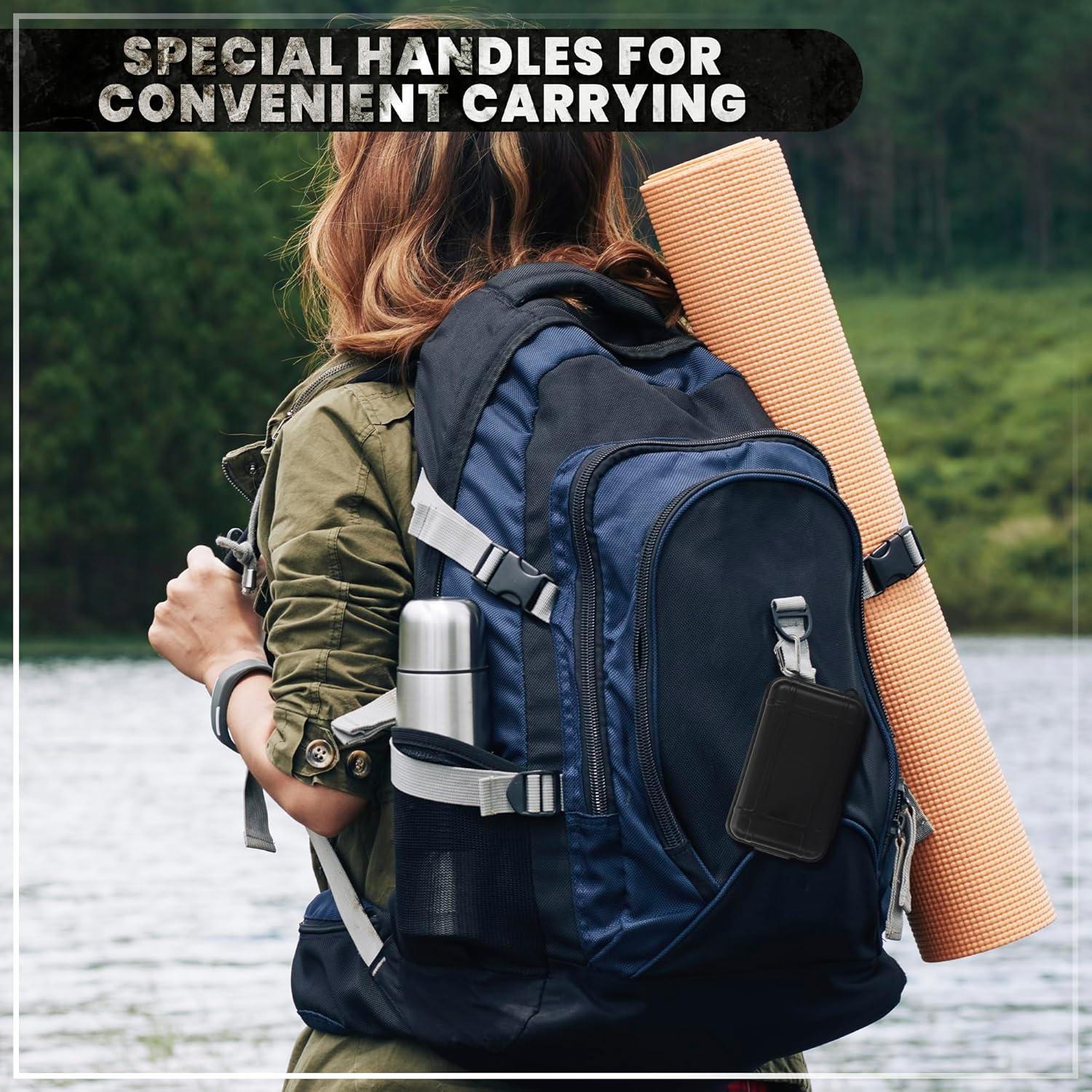 Caja Impermeable Compacta The Little Green Change 2 Pcs