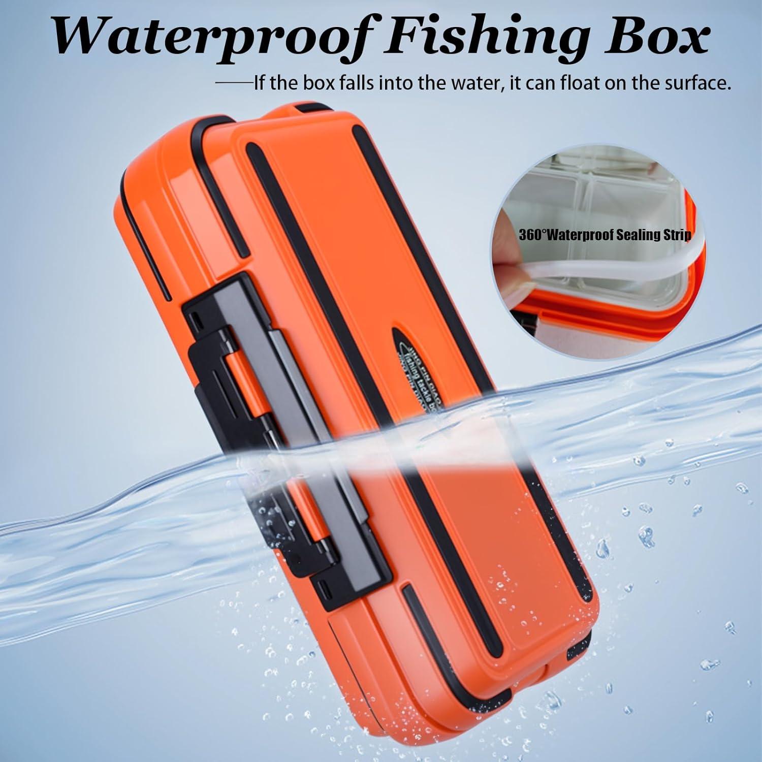 Caja de Pesca Impermeable SHANDERBAR 3 Paquetes 19 Divisores